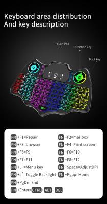 wholesale quality v18 wireless hand model no. held  qwerty keyboard 